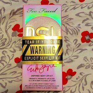 Too Faced D$L Lip gloss and liner